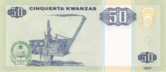 50 Kwanzas 1999 p146a